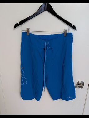 Columbia Blue Board Shorts - Mens Size 32
